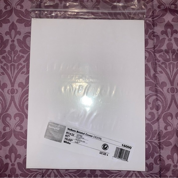 Unknown Other - White Cardstock Paper